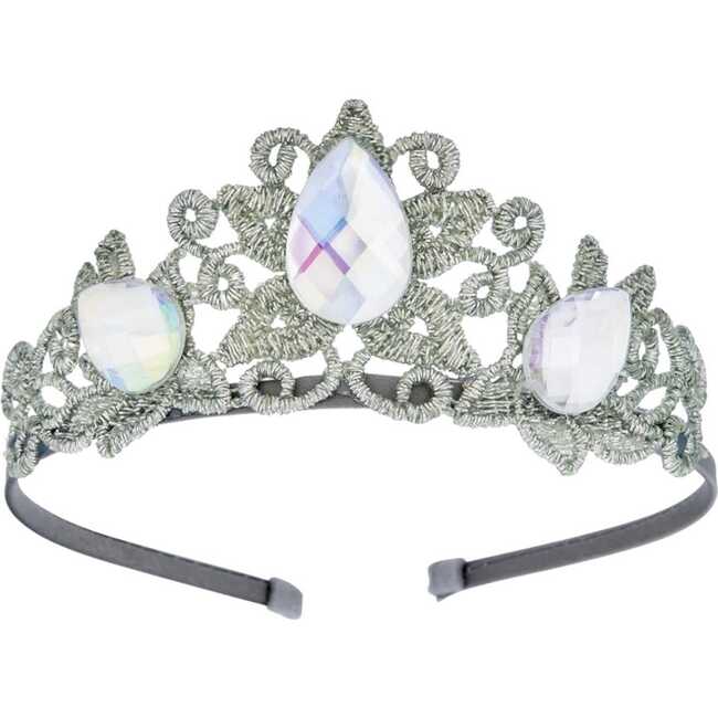 Raven Princess Crown, Silver - Costume Accessories - 1 - zoom