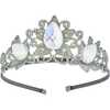 Raven Princess Crown, Silver - Costume Accessories - 1 - thumbnail