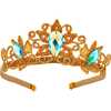 Sofi Princess Crown, Turquoise - Costume Accessories - 1 - thumbnail