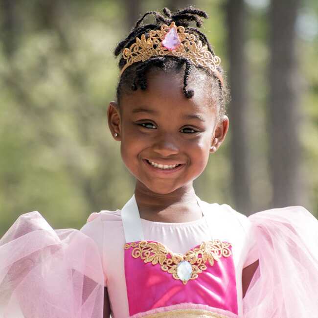 Heart of Gold Princess Crown - Costume Accessories - 3