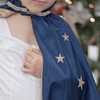 Magical Thinker Cape - Navy & Gold - Costume Accessories - 3