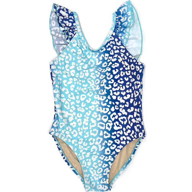 Estella One Piece, Aqua Print - One Pieces - 1