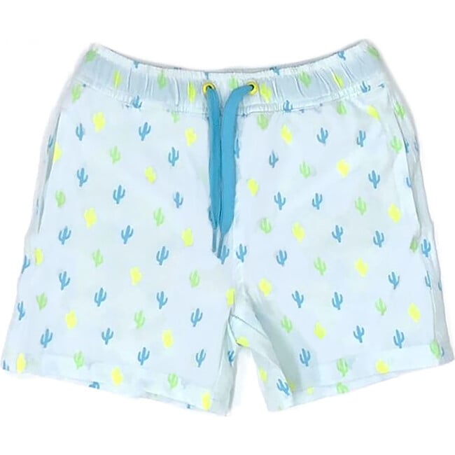 Tristan Swim Trunk, Cactus Print