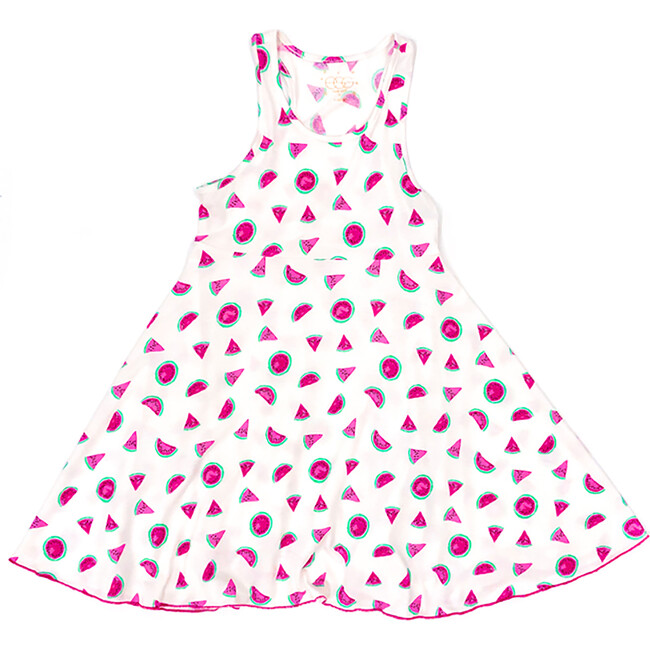 Iona Dress, Watermelon Print - Dresses - 1