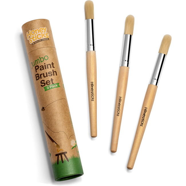 Jumbo Paint Brush Set - Arts & Crafts - 1