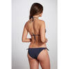 Women's Fanny Tie Side Bikini Bottom, Navy - Two Pieces - 3
