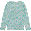 Floral Crewneck Sweatshirt, Green - Sweatshirts - 2 - thumbnail