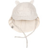 Safari Reversible Sun Hat w/ Ears, Camel Stripes - Hats - 1 - thumbnail