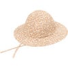 Yvonne Summer Hat, Print Mustard - Hats - 1 - thumbnail