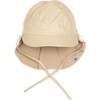 Safari Reversible Sun Hat w/ Ears, Muslin Camel - Hats - 2