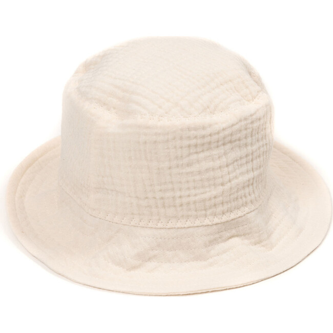 Festival Hat, Muslin Off White - Hats - 1