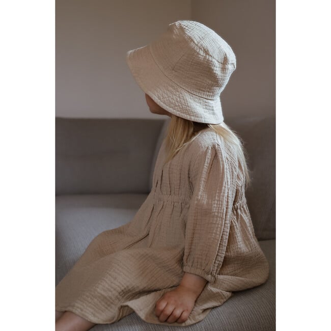 Festival Hat, Muslin Camel - Hats - 2