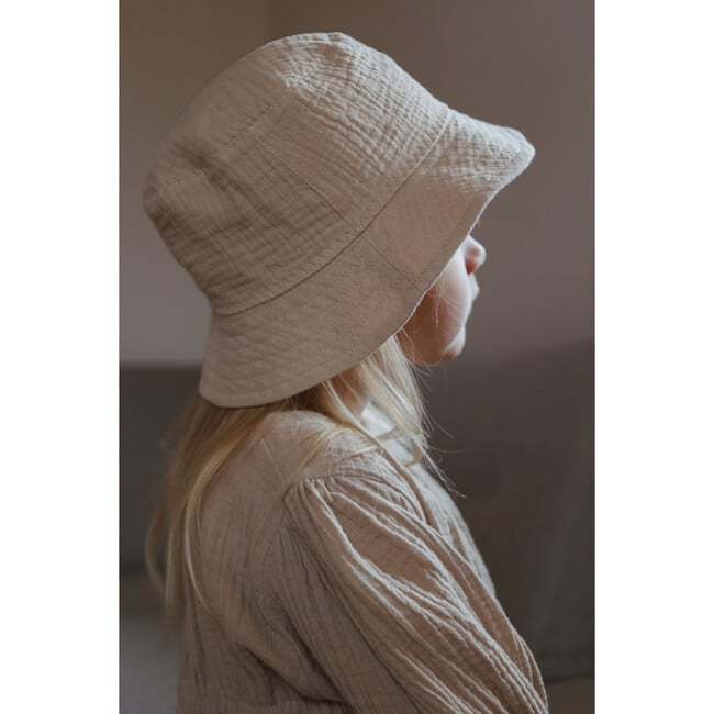 Festival Hat, Muslin Camel - Hats - 3