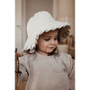 Mary Linen Sunhat, Khaki - Hats - 7