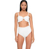 Women's Bobby Bikini Top, White - Two Pieces - 1 - thumbnail