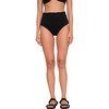 Women's Bobby Bikini Bottom, Black - Two Pieces - 1 - thumbnail