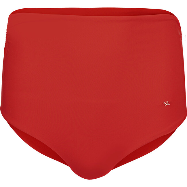 Women's Leander Bottom, Vermilion Red