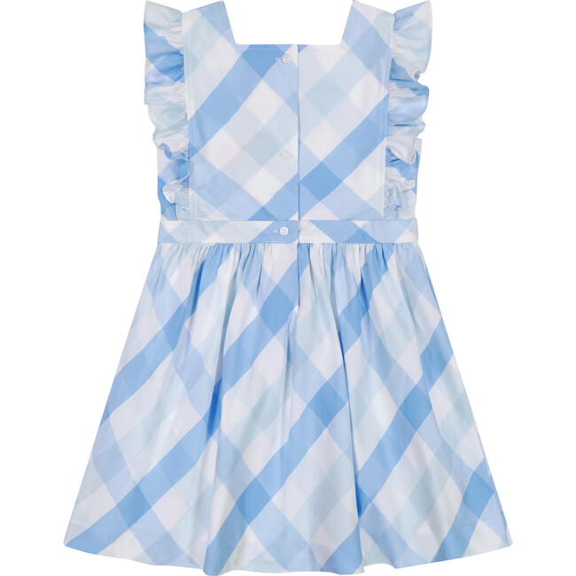 Ice Water Gingham Pinny, Blue