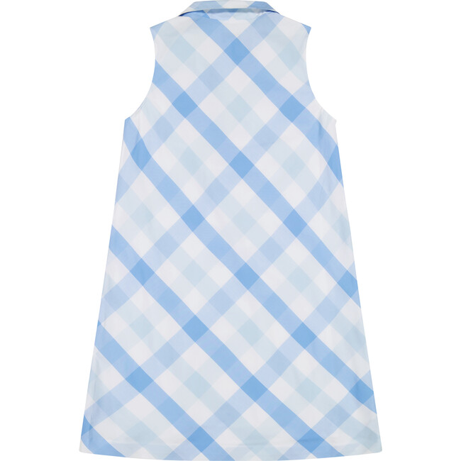 Women's Kate Tunic, Ice Water Gingham Blue