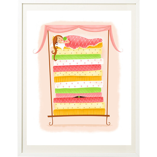 Princess and the Pea Fairy Tale Print - Art - 1