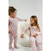 The Organic Nightly Pajama Set, Flamingos - Pajamas - 3