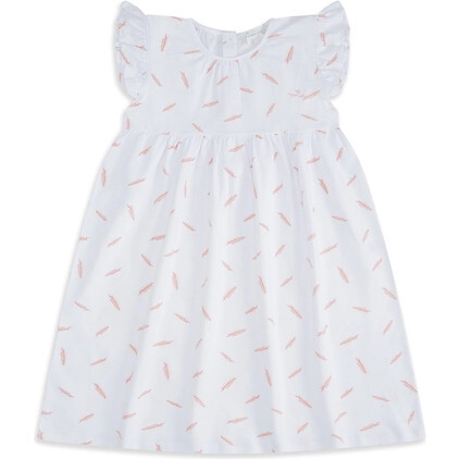 Feather Print Nightgown , Pink