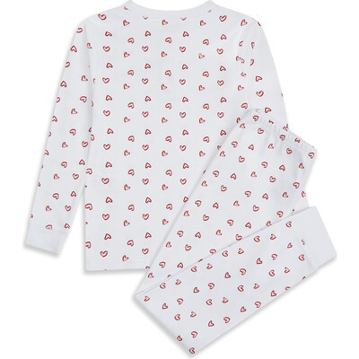 Child Heart Print Pajama - Pajamas - 6