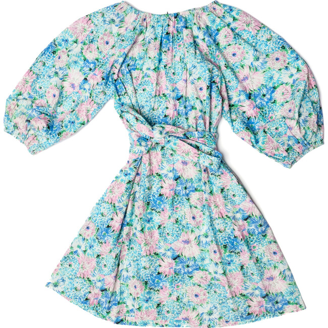 Women's Bliss Mini Dress Chrysanthemum, Blue/Multi