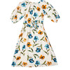 Women's Bliss Maxi Dress Iris, Oyster/Blue/Orange - Dresses - 1 - thumbnail