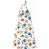 Women's Malia Halter Dress Iris, Oyster/Blue/Orange - Dresses - 1 - thumbnail