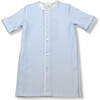 Welcome Little One Daygown, Blue Mini Gingham - Dresses - 1 - thumbnail