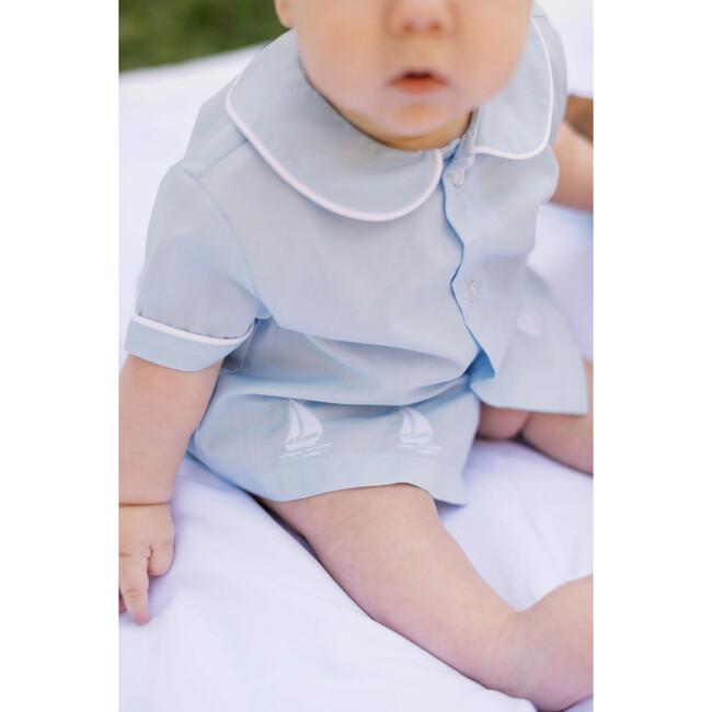 Dapper Diaper Set, Sailboat - Mixed Apparel Set - 5