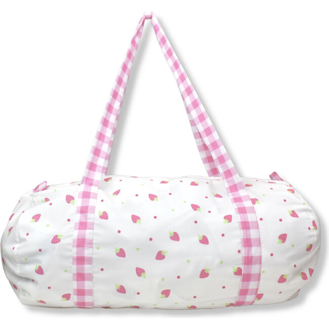 Overnight Duffle Bag, Strawberry
