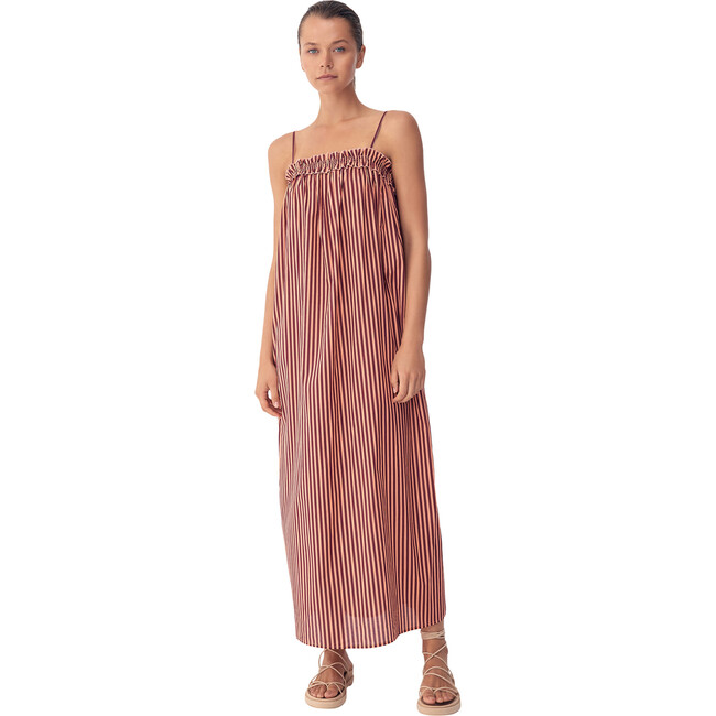 Women's Ida Maxi, Mimosa Stripe - Dresses - 1
