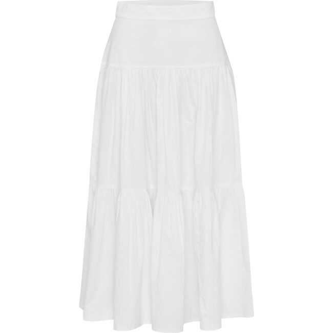 Women's Domino Skirt, White