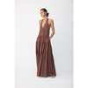 Women's Dillon Maxi, Chocolate - Dresses - 3