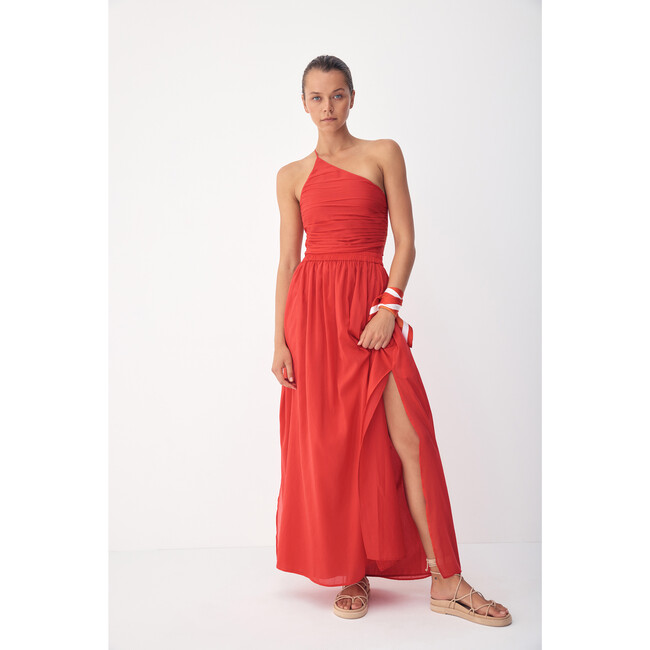Women's Ocean Skirt, Scarlet