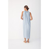 Women's Clementine Maxi, Grey Blue - Dresses - 3