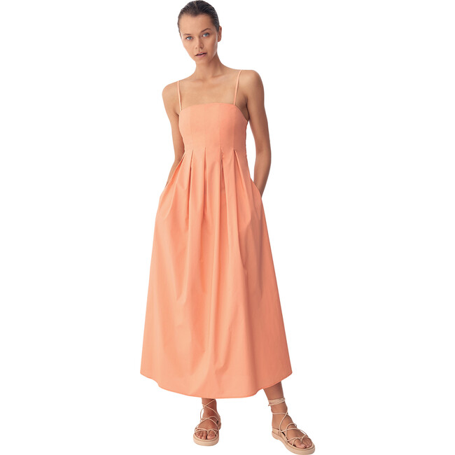 Women's Betina Dress, Coral - Dresses - 1