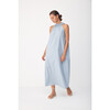 Women's Clementine Maxi, Grey Blue - Dresses - 4
