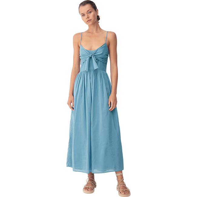 Women's Bayou Dress, Tranquil Blue - Dresses - 1
