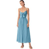 Women's Bayou Dress, Tranquil Blue - Dresses - 1 - thumbnail