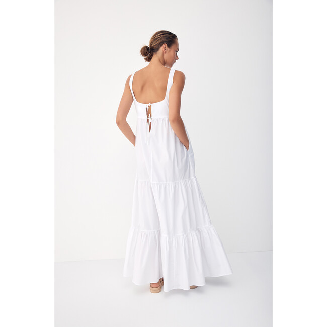 Women's Alba Maxi, White - Dresses - 3