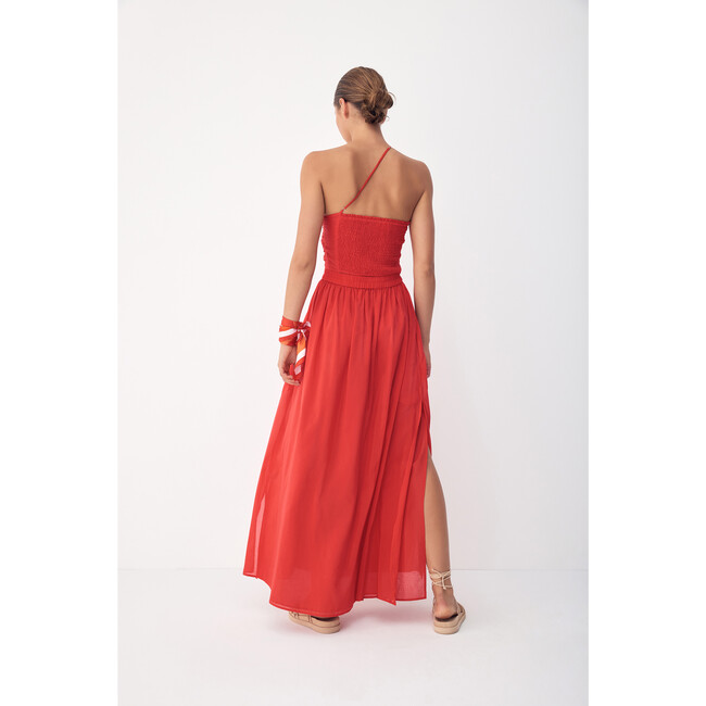 Women's Ocean Skirt, Scarlet - Skirts - 3