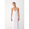 Women's Delphi Maxi, White - Dresses - 4