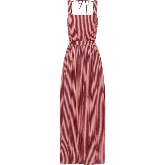 Women's Dahlia Dress, Mimosa Stripe - Dresses - 7
