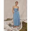 Women's Bayou Dress, Tranquil Blue - Dresses - 3