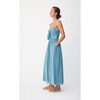 Women's Bayou Dress, Tranquil Blue - Dresses - 5