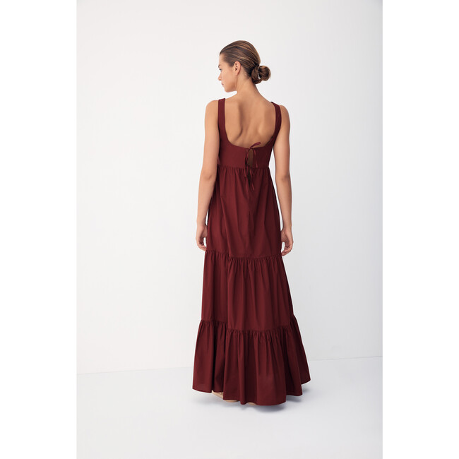 Women's Alba Maxi, Burnt Umber - Bird & Knoll Dresses | Maisonette