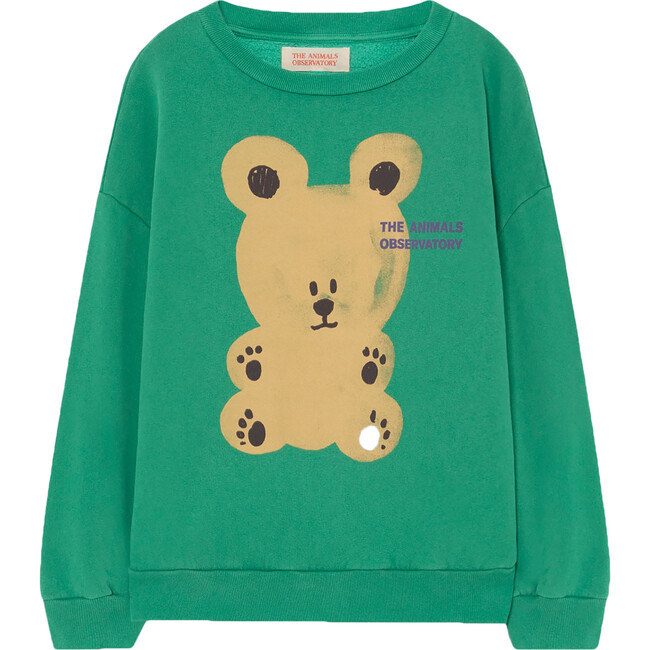 Bear Sweatshirt Green Bear